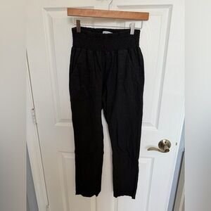 Emme mama Transition Maternity Pants-extended inseam- Black